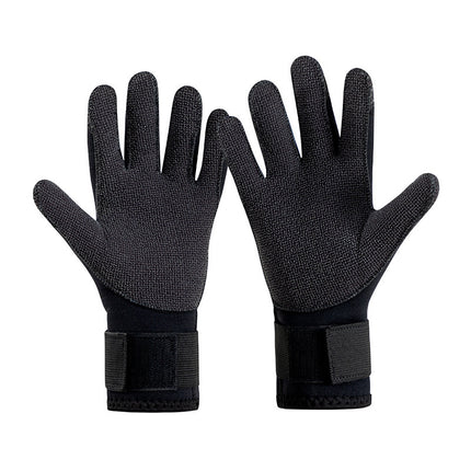 35MM Diving Mittens Wear-resistant Kevlar Titanium Coating Cold-proof Warm Non-slip Water Puncture-proof