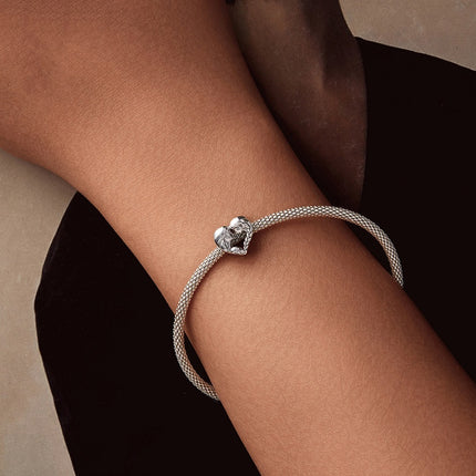 S925 Silwer Liefde Susters Selfdoen Armband Kraal Bykomstighede