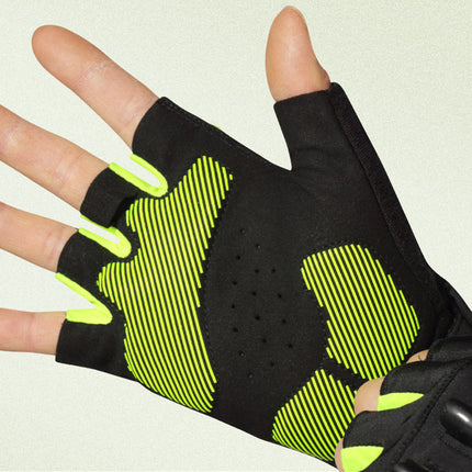 Outdoor Mountaineering Fingerless Lighted Gloves