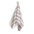 Wide stripes purple / 34x76cm