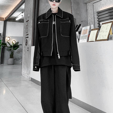 High-end Design Jacket Men's Personality
