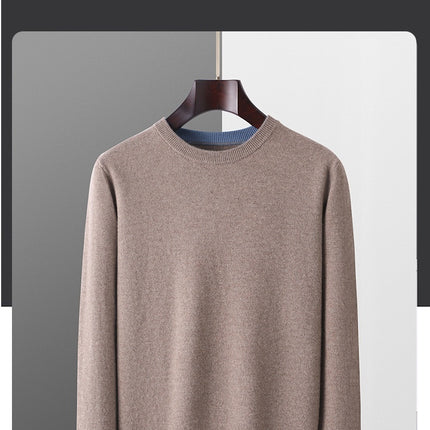 Simple Casual Loose Pullover Long Sleeve Sweater