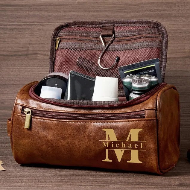 Sac de Voyage Personnalisé Haut de Gamme Cadeau d’Anniversaire pour Hommes