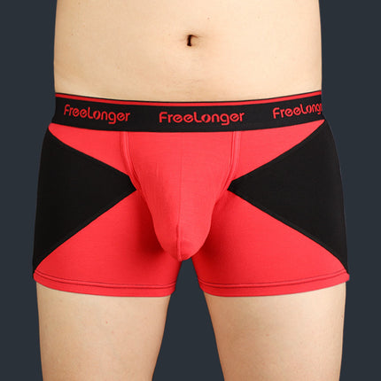 Men's U Convex Big Bag Big Front Pocket Short Underwear