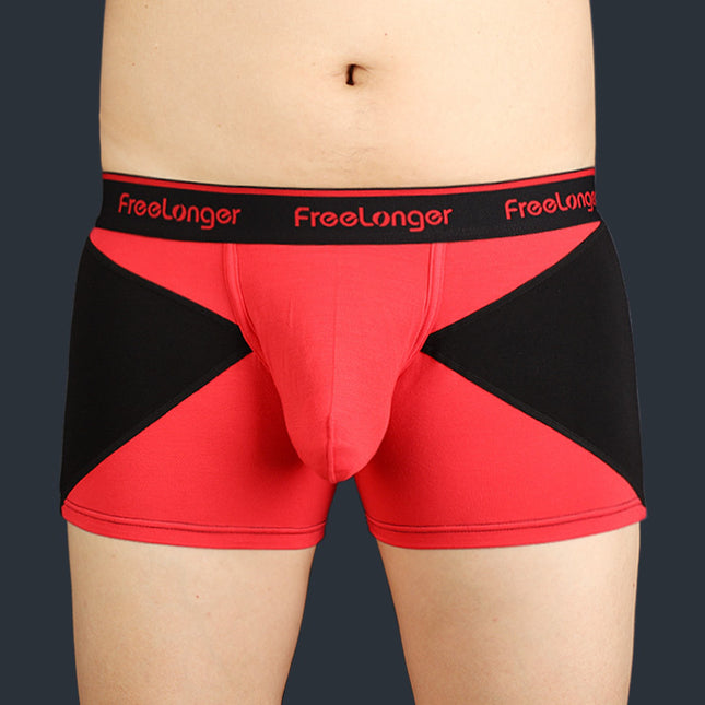 Men's U Convex Big Bag Big Front Pocket Short Underwear