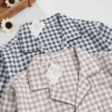 Men's Pajamas Double Gauze Home Service Suit