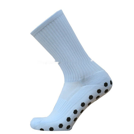 Solid Color Professional Competition Soccer Socks Magical Socks Hexagonal Friction Film