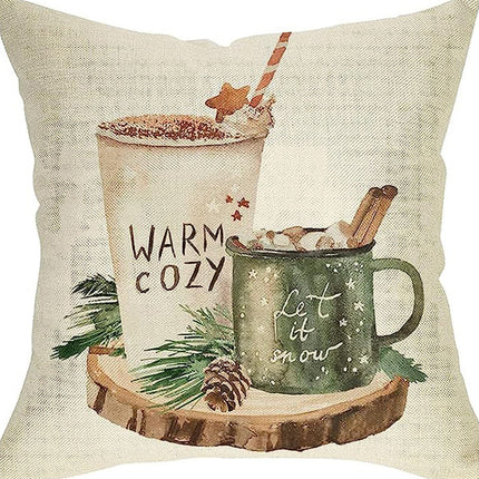 Winterreeks Sierkussing Oortreksel Linne