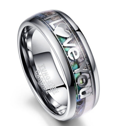 Mans- en Dames Modieuse Minimalistiese Ring