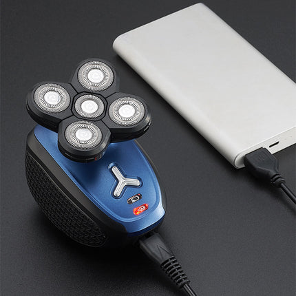 Mans se Multifunksionele Skeermes USB Herlaaibaar