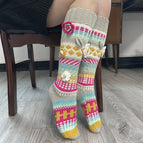Gray And Red / Free Size