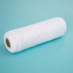 White PP Silver / 10 Inches