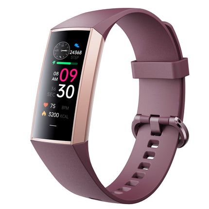 C80 Slim AMOLED-skerm Krag Hartklop Bloedsuurstofmonitering Armband