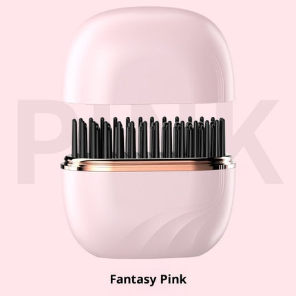 Mini Haarstraightener Kam Draadlose Laai Draagbare Multifunksionele Haarsorg Doen Nie Hare Seermaak Styling Kam Haarstraightener