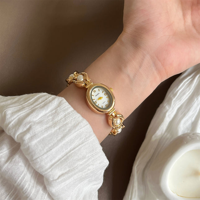 Mode Armbandhorlosie Vroue Kwarts Horlosie