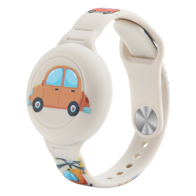 Spotprent Armband Anti-verloor Alarmtoestel Spoorsnyer Silikoon Polsband