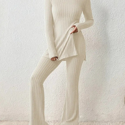Polyester Women's Clothing Solid Color Casual Slim New Fashion Women Elegant Outfit