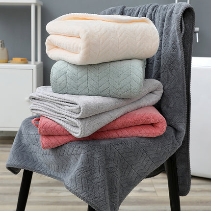 Koraalvlies Badhanddoek Verdikkende Handdoek Absorberend