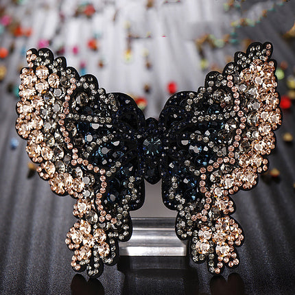 Koreaanse Kristal Diamant Haarspeld Hoofbedekking Groot