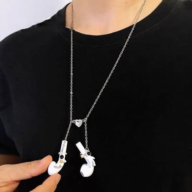Ruimtevaarder Blom Hanger Oorfoon Anti-Verloor Ketting Brilketting
