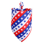 White blue and red stripes / S