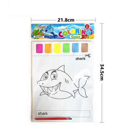 Inkleurskildery Kinders Tekenpapier Waterverfkleuring