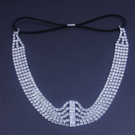 Flits Diamant Strass Rekbare Haarband Haarbykomstighede Vyf Rye Diamante