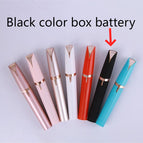 Eyebrow trimmer black
