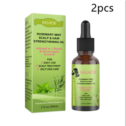 Rosemary Mint Haargroeivloeistof Kopvelmassering