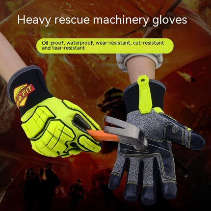 Anticollision Anti-cutting Wear-resistant Heavy-duty Multifunctional Mechanical Gloves