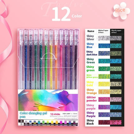 Glansende Kristal Gelpen Fluorescerende Penstel