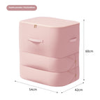 Pink 54 X42x60cm Three Layers