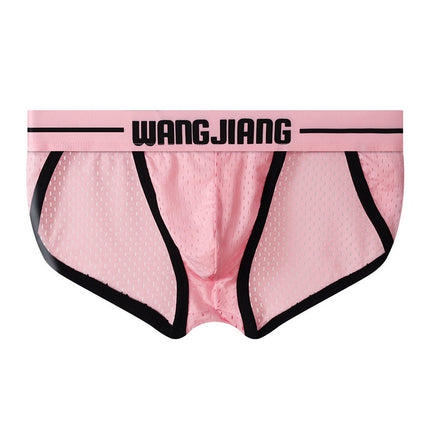 Mesh Breathable Ice Silk Men's Triangle Underwear