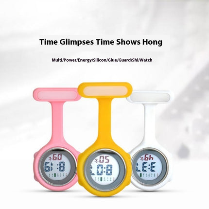 Multifunctional Nurse's Watch Electronic Digital Silicone Stopwatch