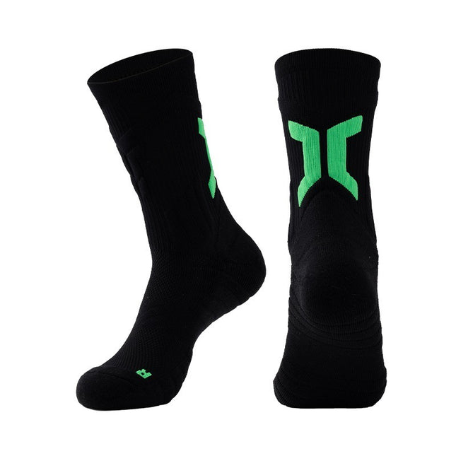 Men's Breathable Quick-dry Basketball Terry Sock
