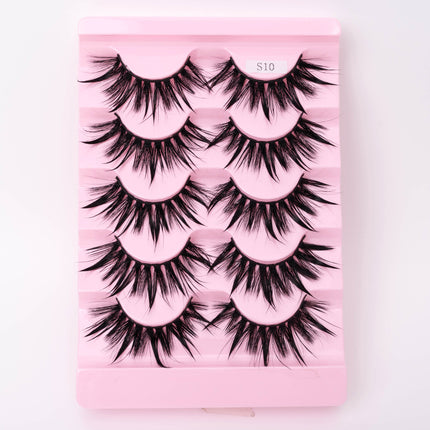 Natural 3D Dramatic Fairy Clusters Manga Lashes Fake Eyelashes