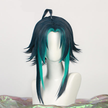 Cosplay Custom Long Fake Hair Accessories Props Male Wig