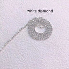 Silwer / Wit diamant