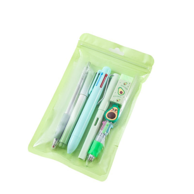 Good-looking Avocado Learning Stationery Set