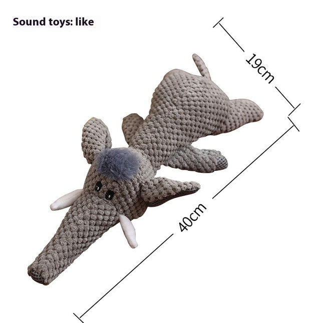 Dog Plush Toy Interactive Molar Teeth Cleaning