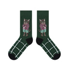 Dark Green Plaid Cat / 35to42