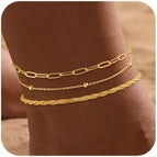 Gold 3PCs Broken Silver