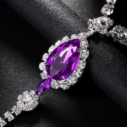 Pers Diamant Druppel Onderbroekketting Nagklub Sexy