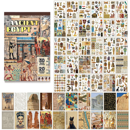 High-quality Retro-style Sticker Book