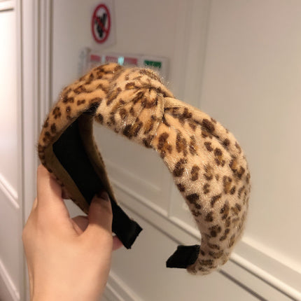 Strass Strikkie Haarrek Stof Hoofband Snuffel