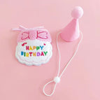 Pink Bib Hat / Free Size