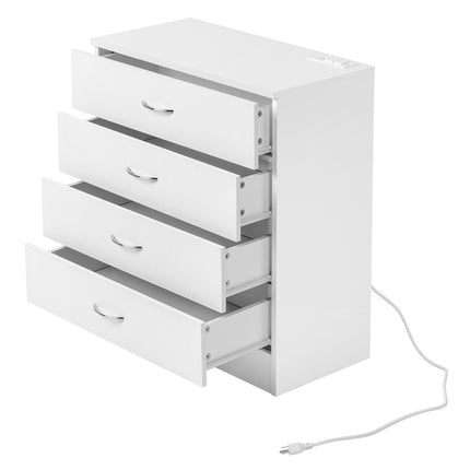 4 Laaie, 2 USB, 2 Kragpunte, Bedkassie