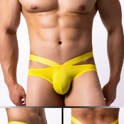 Thin Ice Silk Low Waist Men's Underwear Briefs