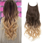Dark brown sand blond reflect / 40cm
