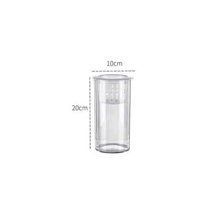 Living Room Micro Landscape Desktop Ecological Pot Transparent Plastic Creative Decoration Fish Tank